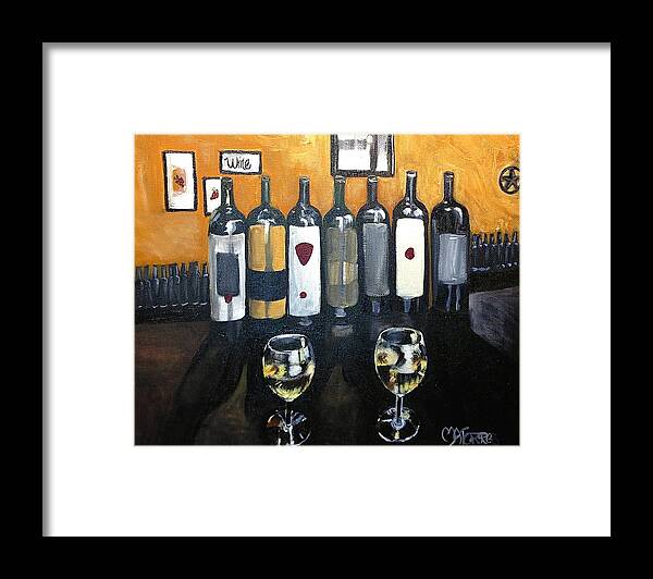 Wine Framed Print featuring the painting Divine Wine by Melissa Torres
