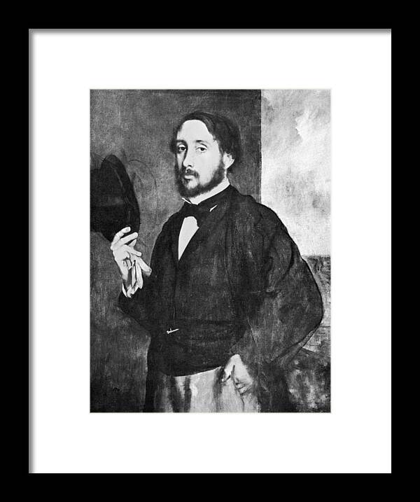 1862 Framed Print featuring the painting Edgar Degas (1834-1917) #1 by Granger