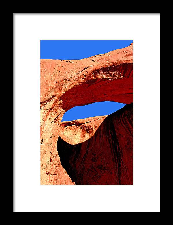 Monument Valley Framed Print featuring the photograph Eye To The Sun #2 by John Langdon