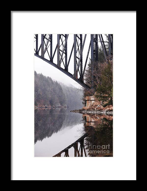 Bridge Framed Print featuring the photograph French King Bridge #1 by HD Connelly