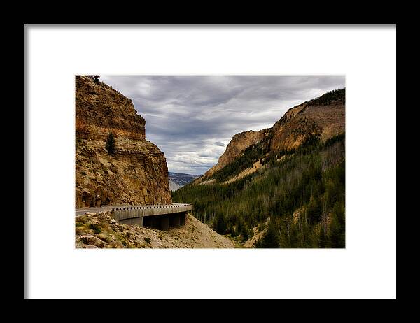 glen Creek Framed Print featuring the photograph Golden Gate Canyon #1 by Lana Trussell