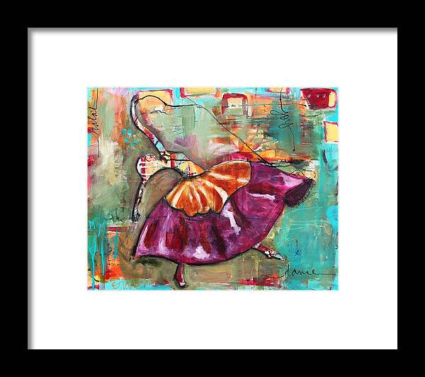 Worship Framed Print featuring the mixed media Halal #1 by Carrie Todd