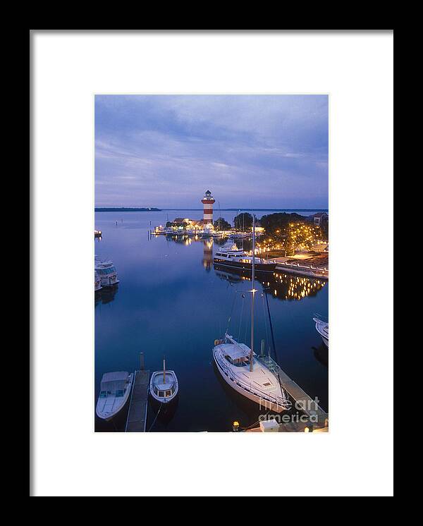 Lighthouse Framed Print featuring the photograph Harbour Town Lighthouse, Sc #1 by Bruce Roberts
