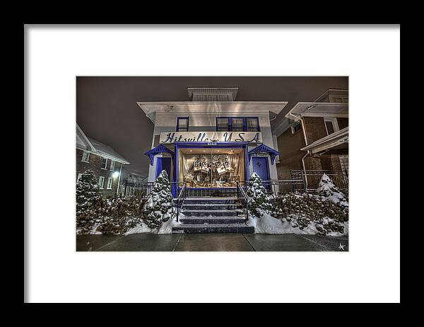 Hitsville Usa Framed Print featuring the photograph Hitsville USA by Nicholas Grunas