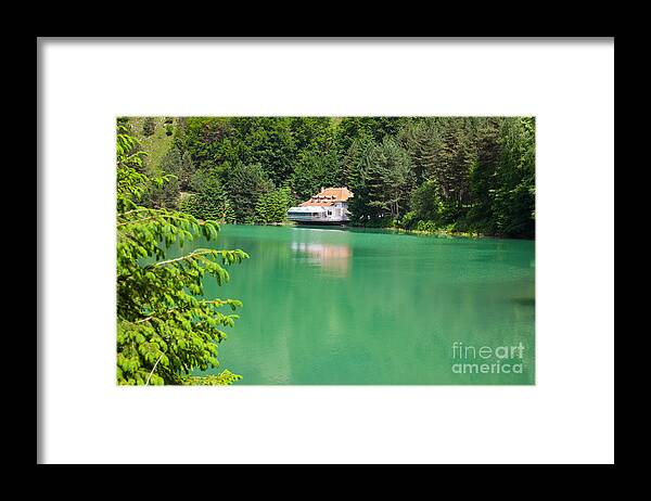 Ighiel Lake Framed Print featuring the photograph Ighiel Lake #1 by Gabriela Insuratelu