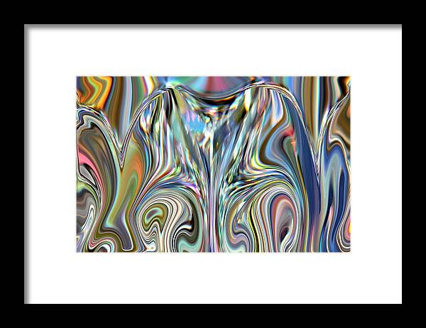 3d Framed Print featuring the photograph In a Fashion by Nick David