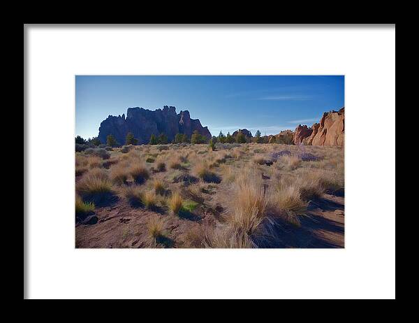 Photo Art Framed Print featuring the photograph In the Silence #1 by Bonnie Bruno