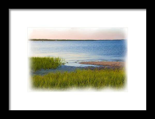 Waterfront Framed Print featuring the photograph Inlet by Cathy Kovarik
