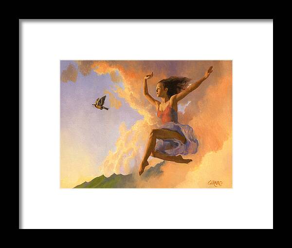 Dance Framed Print featuring the painting Inspiration by Francois Girard