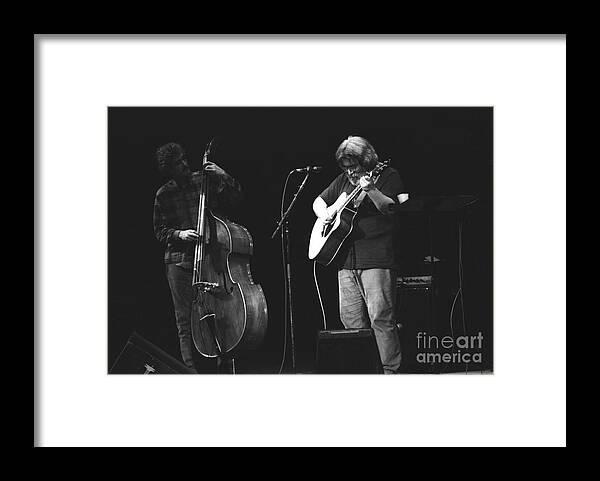 Musician Jerry Garcia Framed Print featuring the photograph Jerry Garcia Band #1 by Concert Photos