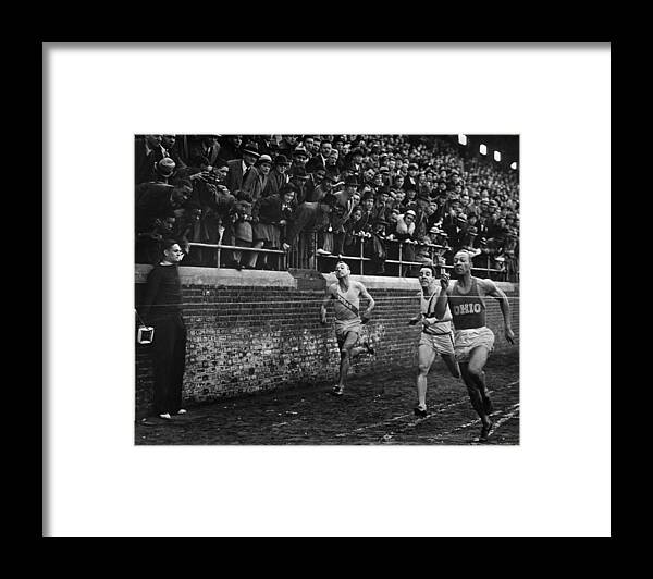 1930s Framed Print featuring the photograph James Jesse Owens #4 by Granger