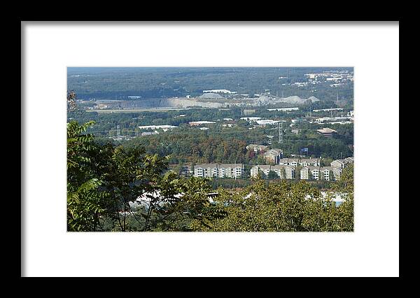 Autumn Leaves Framed Print featuring the photograph Kennesaw Battlefield Mountain by Rafael Salazar