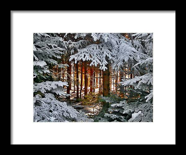 Landscape Framed Print featuring the photograph Landscape Art #2 by Digital Art Cafe