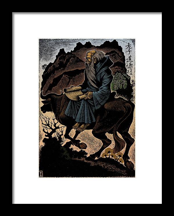 Religion Framed Print featuring the photograph Laozi, Ancient Chinese Philosopher #1 by Science Source