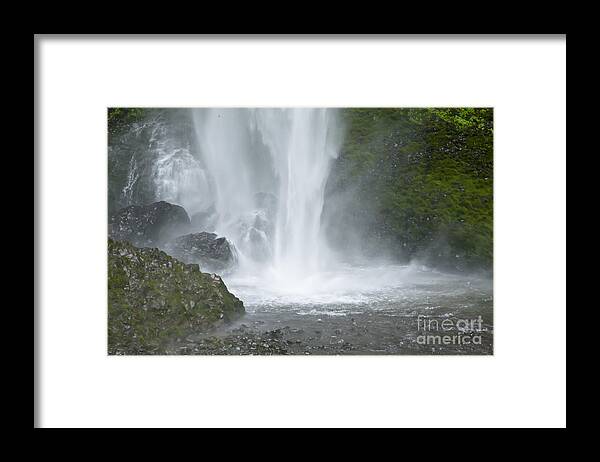 Waterfall Framed Print featuring the photograph Latourelle Falls 9 by Rich Collins