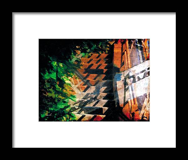 Grunge Framed Print featuring the photograph Less Travelled 19 #1 by The Art of Marsha Charlebois