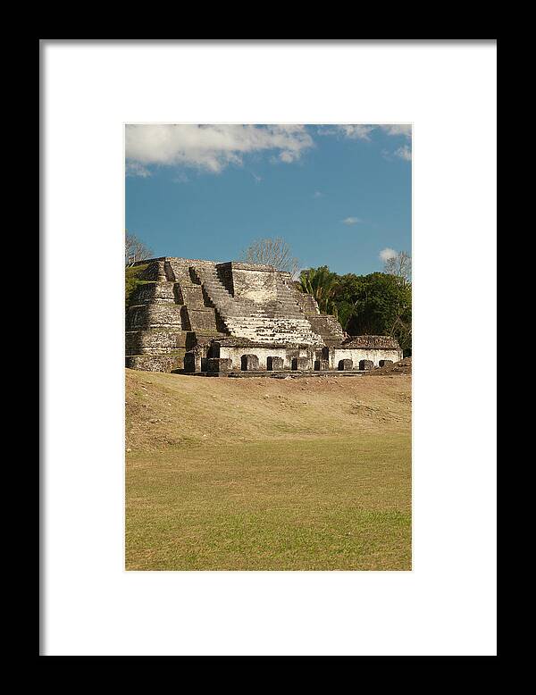 Altun Ha Ruin Framed Print featuring the photograph Located 30 Miles From Belize City #1 by Michele Benoy Westmorland