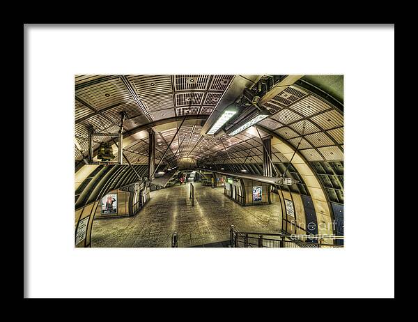 Yhun Suarez Framed Print featuring the photograph London Bridge Station 1.0 by Yhun Suarez