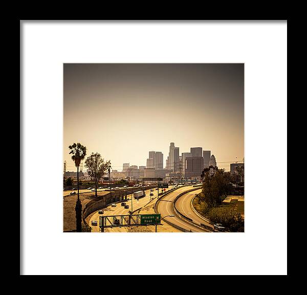 Southern California Framed Print featuring the photograph Los Angeles #1 by Lpettet
