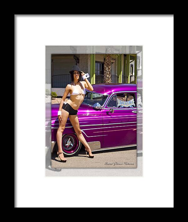 Lowrider Framed Print featuring the photograph Lowrider #1 by Walter Herrit