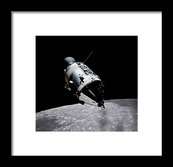 Lunar Module Framed Print featuring the photograph Lunar Command Module #1 by Nasa/science Photo Library