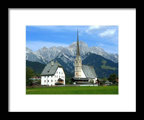 Europe Framed Print featuring the photograph Maria Alm #1 by Juergen Weiss