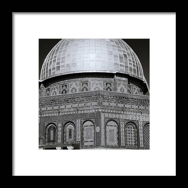 Jerusalem Framed Print featuring the photograph Jerusalem Mosaic by Shaun Higson