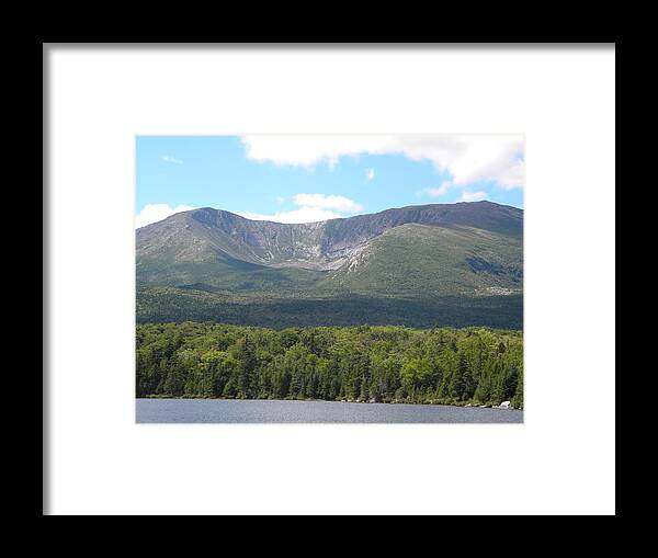 Mt. Katahdin Framed Print featuring the photograph Mt. Katahdin #1 by James Petersen