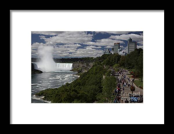 Niagara Falls Framed Print featuring the photograph Niagara Falls #1 by Jim West