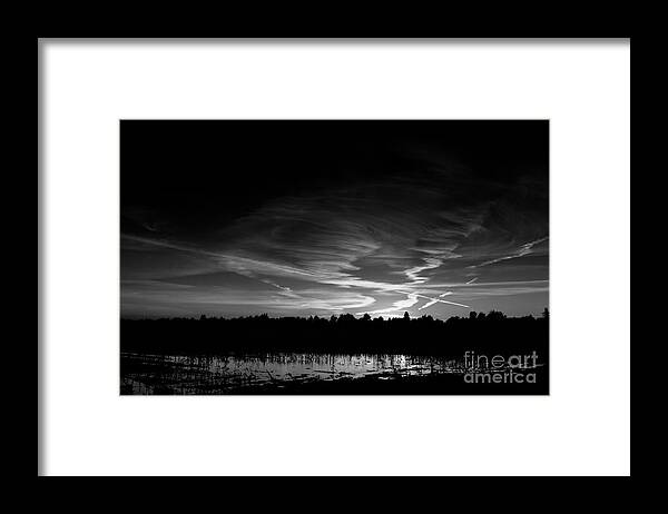 Sky Framed Print featuring the photograph Night Sky by Dariusz Gudowicz