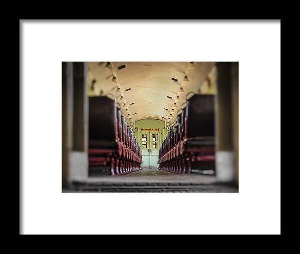 Land Transportation Framed Print featuring the photograph No Smoking Ride #1 by Nancy Strahinic