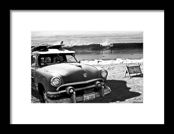 Surfing Framed Print featuring the photograph Old Guys Rule #1 by Larry Butterworth