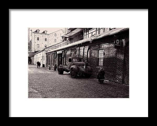 Rusty Truck Framed Print featuring the photograph Old Rusty by Nicky Jameson