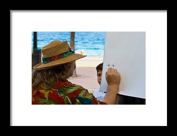 A1a Framed Print featuring the photograph On the Nose by Ed Gleichman