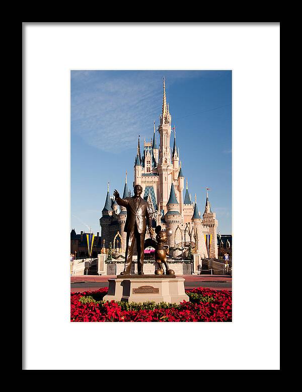 Disney Framed Print featuring the photograph Partners 2 by Susan Cliett