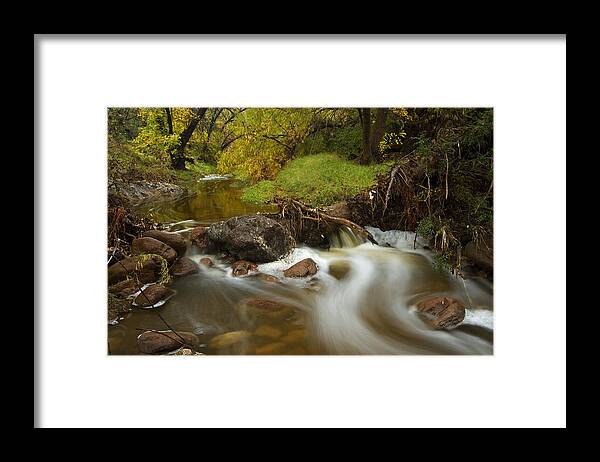 Autumn Framed Print featuring the photograph Peaceful Autumn Morning #1 by Sue Cullumber