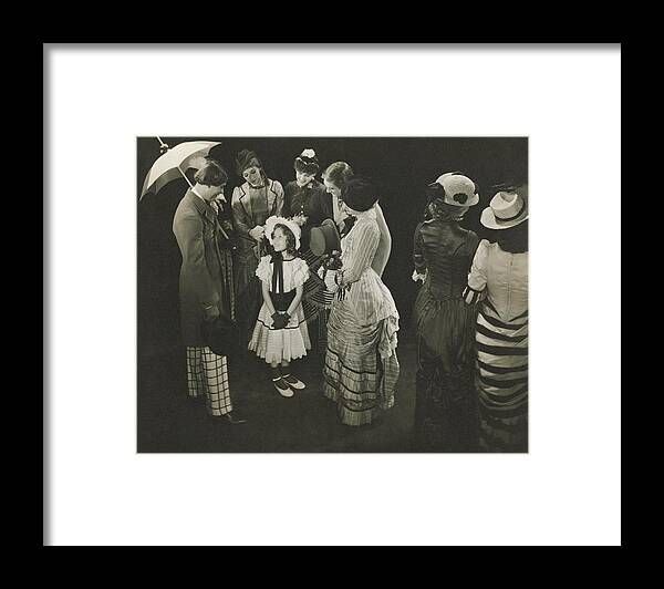Theater Framed Print featuring the photograph Performance Of As Thousands Cheer #1 by Edward Steichen