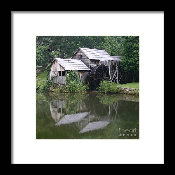 Quiet Framed Print featuring the photograph Quiet Reflection by ELDavis Photography