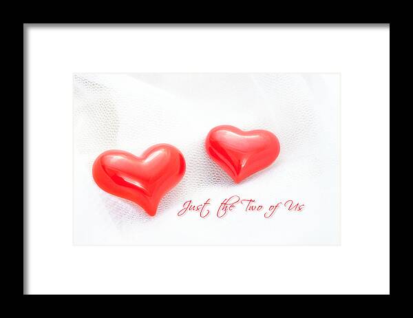 Art Framed Print featuring the photograph Red heart of Love #1 by U Schade
