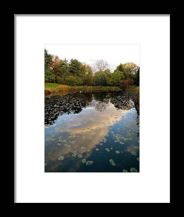 Water Framed Print featuring the photograph Reflective Pool #1 by Azthet Photography