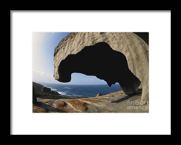 Remarkable Rocks Framed Print featuring the photograph Remarkable Rocks #1 by Gregory G. Dimijian, M.D.