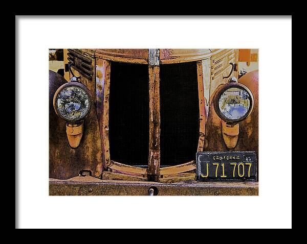 Old Framed Print featuring the photograph Retired #1 by Sherri Meyer