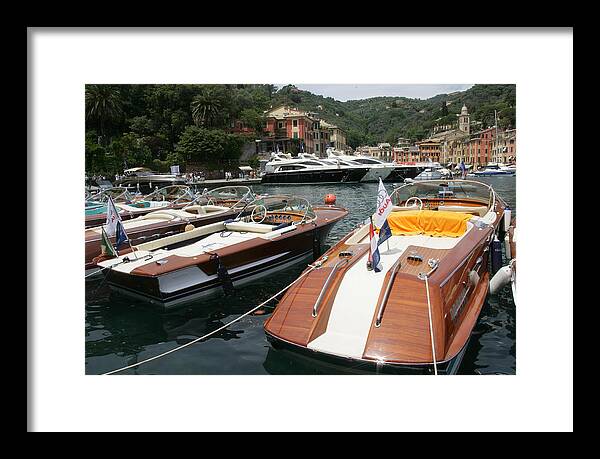 Riva Framed Print featuring the photograph Riva Portofino #6 by Steven Lapkin
