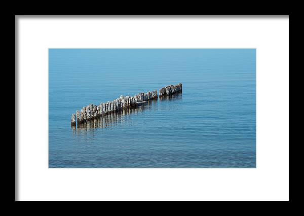 Lake Superior Framed Print featuring the photograph Simplicity #1 by Jill Laudenslager