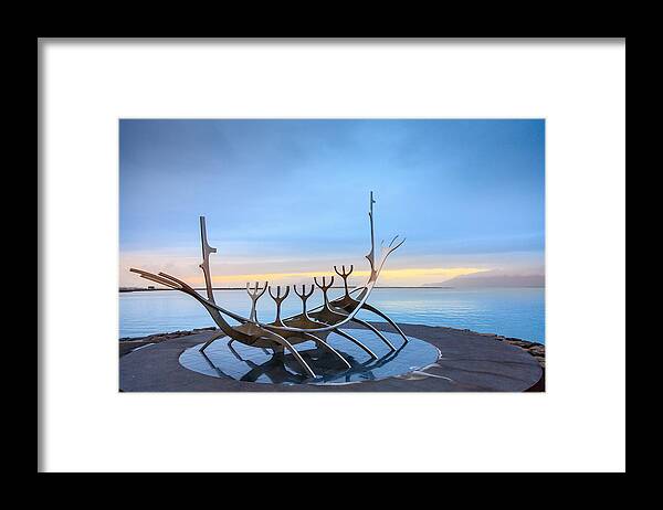 Europe Framed Print featuring the photograph Solfar Sun Voyager #1 by Alexey Stiop