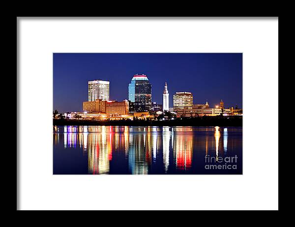 Springfield Framed Print featuring the photograph Springfield Massachusetts #1 by Denis Tangney Jr