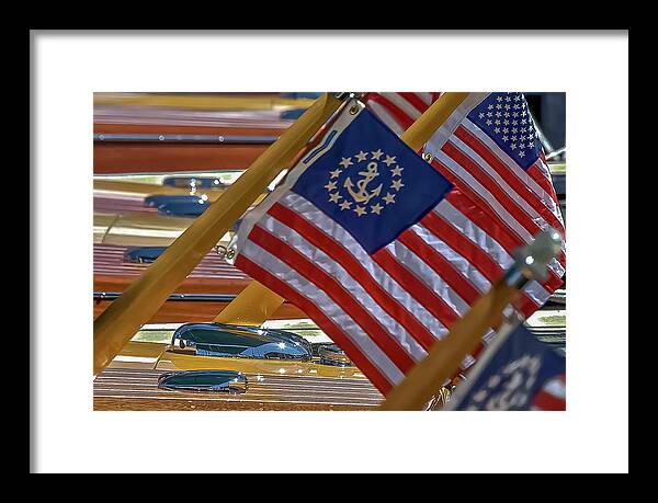 American Flag Framed Print featuring the photograph Stars and Stripes #36 by Steven Lapkin