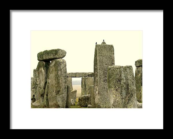 England Framed Print featuring the photograph Stonehenge #1 by Jolly Van der Velden