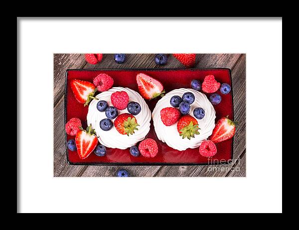 Berry Framed Print featuring the photograph Summer fruit platter #1 by Jane Rix