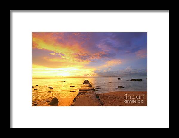 Sunset Framed Print featuring the photograph Sunset by Amanda Mohler